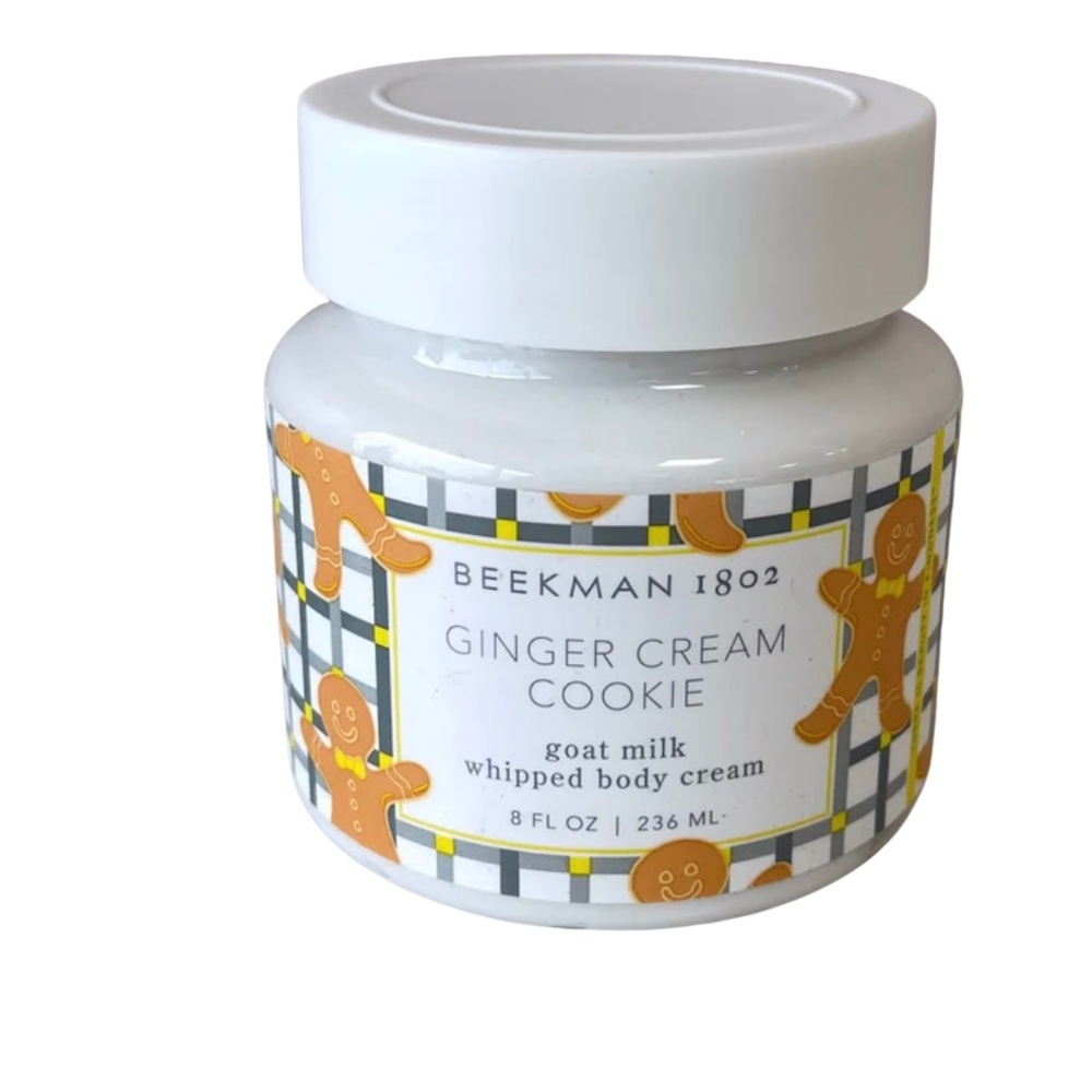 Beekman 1802 Ginger Cream Cookie Whipped Body Cream, 8 oz, New & sealed